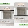 PHIXART 3 Lights Bathroom Vanity Light Fixtures, Chrome Traditional Classic