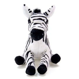 Real Stuffed Zebra Sip Series