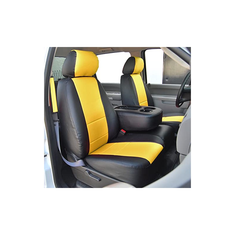 Iggee for 2007-2013 Chevy Silverado Artificial Leather Custom Exact fit