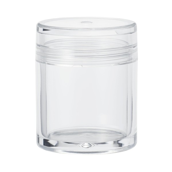 MUJI OHG05A1A Acrylic Small Case L Diameter 1.4 x 1.7