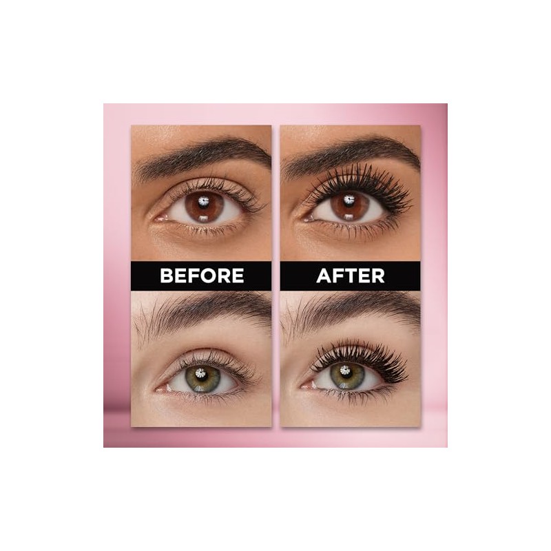 L'Oreal Paris Voluminous Mascara and Infallible Mechanical Eyeliner Pencil Bundle,
