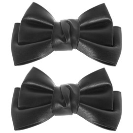 CALLARON Shoe Clips, Ribbon, 1 Pair Cute, Three-Dimensional, Simple, Shoe Decoration, Shoe Accessories, Weddings, Parties, Leather, No Gemstone