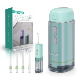 Irrigador Bucal Portátil Inalámbrico, Miniirrigador Bucal De Viaje Con Depósito De Agua Telescópico, Resistente Al Agua Ipx7, Ideal Para Limpieza Dental, Ortodoncia Y Cuidado Dental Wf510