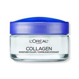 L'Oreal Paris Skin Expertise Collagen Moisture Filler Daily Moisturizer Day/Night Cream 1.7 oz (Pack of 3)
