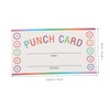 TEHAUX 50 Sheets Behavior Punch Cards for Kids Students Teachers