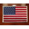 Unbranded AMERICAN FLAG PATCH flag patch WHITE BORDER US UNITED