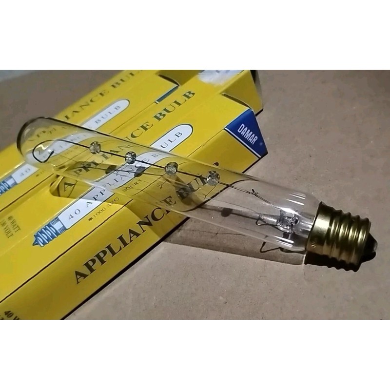 DAMAR (4) Damar 40W 130v SubZero Refrigerator Freezer Light Bulb