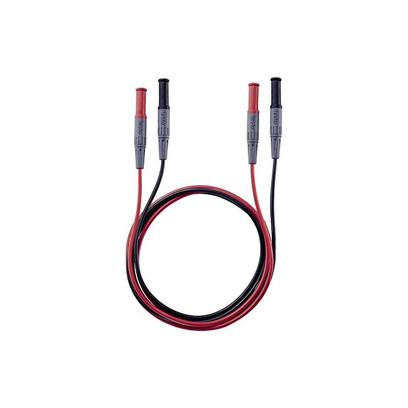 Testo Test Lead Extensions Straight 1 Piece, 0590 0013