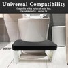 Toilet Stool, Plastic Portable Non-Slip Squat Stool, Adult Poop Stool,