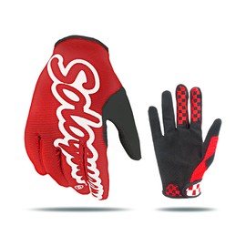 SOLO QUEEN Sim-Racing Gloves for Simulator Steering Wheel Games and Karting Glove (red, M)