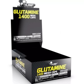 Olimp GLUTAMINE Mega Caps - 90-240 Capsules - Anticatabolic Amino Acid Muscle Growth - 150 Capsules