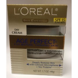 L'Oreal Skin Expertise Age Perfect For Mature Skin Day Cream SPF 15 NEW IN BOX.