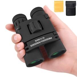 XINKSD 500X25 Small Pocket Binoculars Compact Adults,Mini Binoculars for Bird Watching,Concert Theater Opera