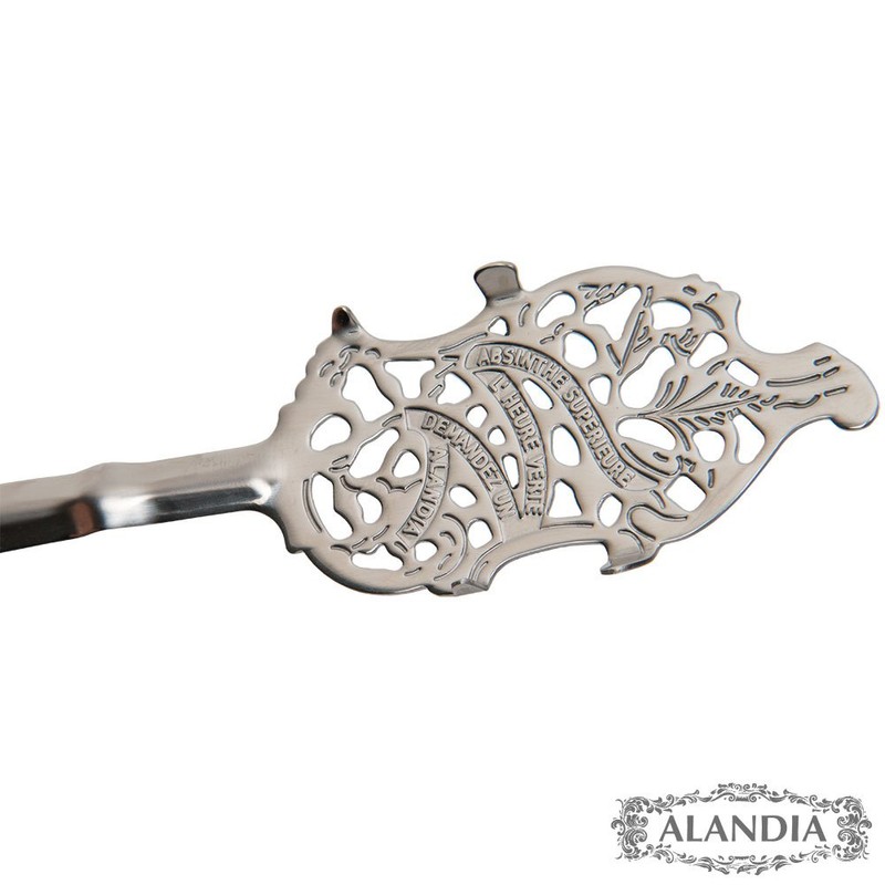 ALANDIA Absinth Löffel Feuilles | Premium Qualität | Aus Edelstahl