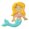 Birkmann 1010720110 Floating Mermaid Cookie Cutter, 9 cm, synthetic, Grey,