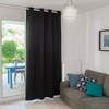 Carlo Milano Curtains: blackout curtain with wide 4 cm eyelets,