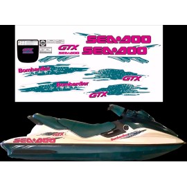Sea-Doo SEADOO GTX 1996 Graphics / Decal / Sticker Kit