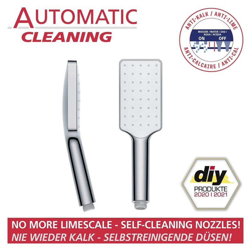 Wenko Wenko Shower Head Automatic Cleaning Shower Head Anti-Limescale with