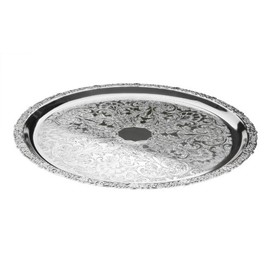 Amanda Tableware Silver Plated Serving Tray with Special Tarnish Resistant Finish That Never Needs Polishing Made in England