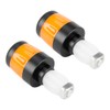 2pcs Electric Scooter Handlebar Lights LED Warning Light Handlebar Plug