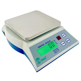 Tree KHR502 High Resolution Kitchen Scale - 500g Capacity, 0.1g Precision, Tare & Hold Function, Durable Build, Ideal for Cooking & Baking (Gray)