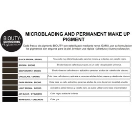 Pigmento Microblading Micropigmentacion BIOUTY (BROWN) (BROWN)