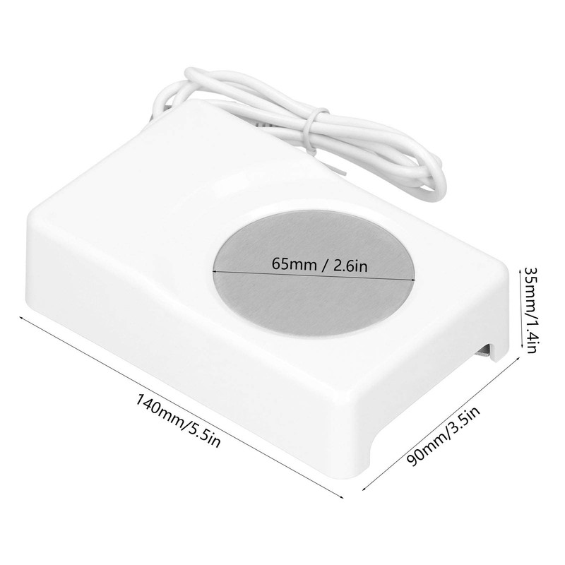 lvifloae USB Heating Cooling Coaster Portable Cup Warmer Refrigeration Pad