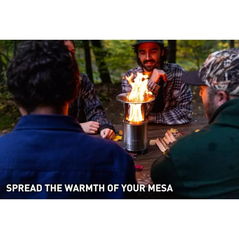 Solo Stove Mesa 히트 디플렉터 분리 가능한 다리 3개 포함