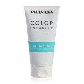 PRAVANA Color Enhacer Acondicionador con Color Aqua Blue 148 ml, Acondiciona Cabello y Aporta Elasticidad, para Cabello Morado, Dura Hasta 7 Lavados, Tecnología Runite Mending, con Antioxidantes