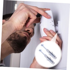 Healeved 10sets Tv Mount Expansion Screws Anchors for Brick Walls Tv Bracket Installation Kit Easy to Use High Hardness Expansion Anchors Screws