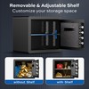 1.4 Cuft Home Safe for Money, 4 Locking Bolts Steel