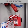 SATTRON Lockout Tagout Locks, 5 Red Safety Padlocks OSHA Compliant,