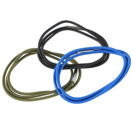 Ymapinc 3Pcs Trash Can Rubber Bands, Elastic Band Fits 13 to 30 Gallon Trash Cans for Home Office Supplies Trashbag Holder - Blue+Brown+Black