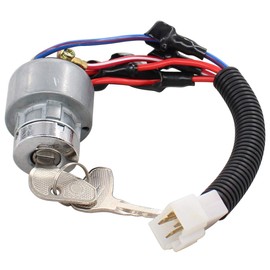 NewYall Ignition Lock Switch with Keys for Kubota Tractor L2501 L3000 L3700 L4400 MX5000 TC020-31822