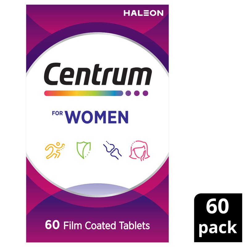 Centrum For Women, Multivitamin with Vitamins & Minerals to Support