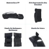 7pzs Kit De Proteccion Casco Codo Mano Patinaje Rodilla Niño