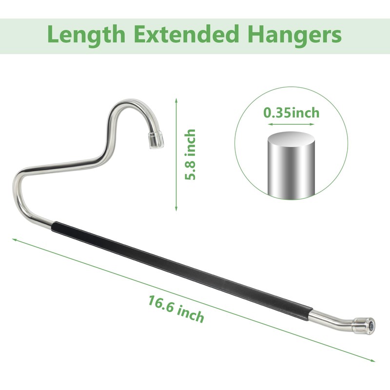 Quilt Hangers, 10 Packs Heavy Duty Hangers for Quilts, Comforters,