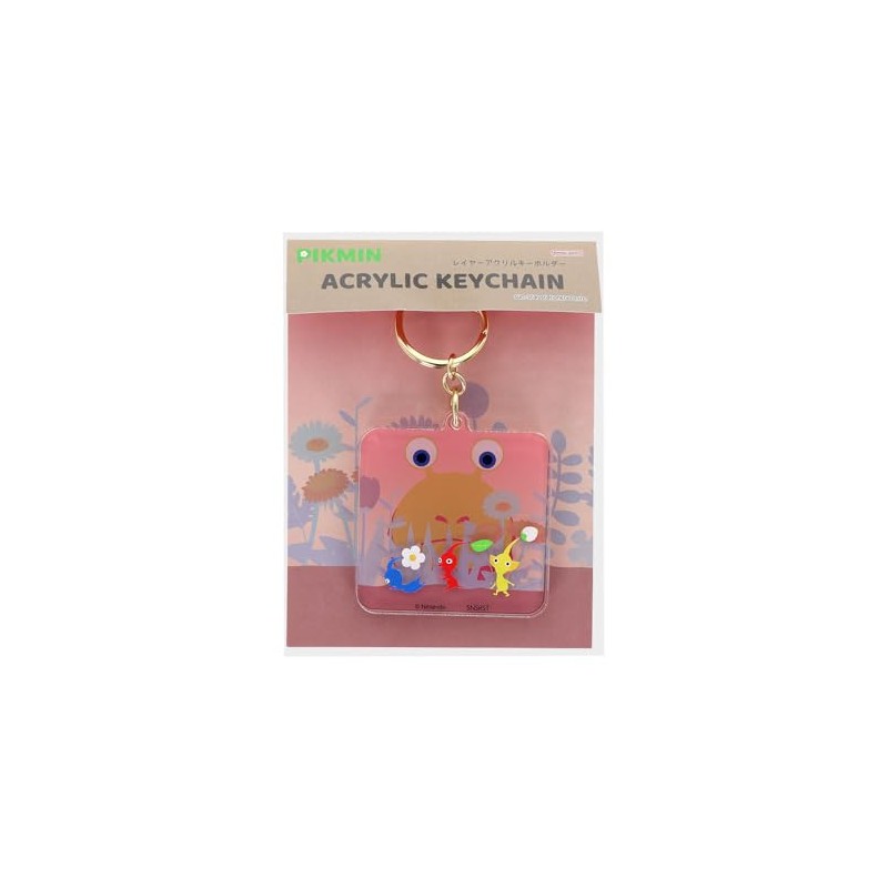 Pikmin Layered Acrylic Key Chain Ochin Chappie Keychain with Original