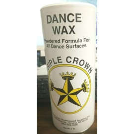 Triple Crown (ONE) DANCE FLOOR WAX, POWERED, 16 oz CAN, TRIPLE CROWN, REDUCES FRICTION