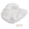Mitsubishi Aluminum Range Hood Filter, Cap Type, White, Width 11.0