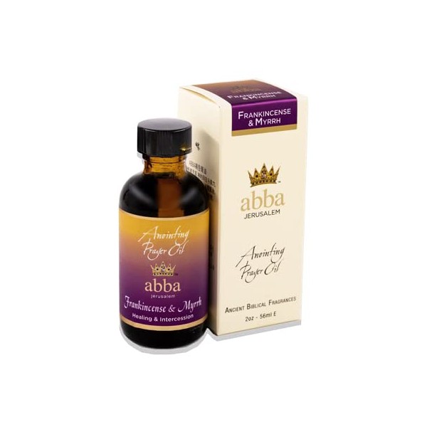 Abba Christian Products Frankincense & Myrrh Anointing Oil (2 oz)