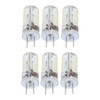 6Pcs GY6.35 LED Bulbs 5W AC 12V Warm White 2700