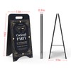 A-Frame Chalkboard Sign Large 15" x 30" Sandwich Chalkboard Double