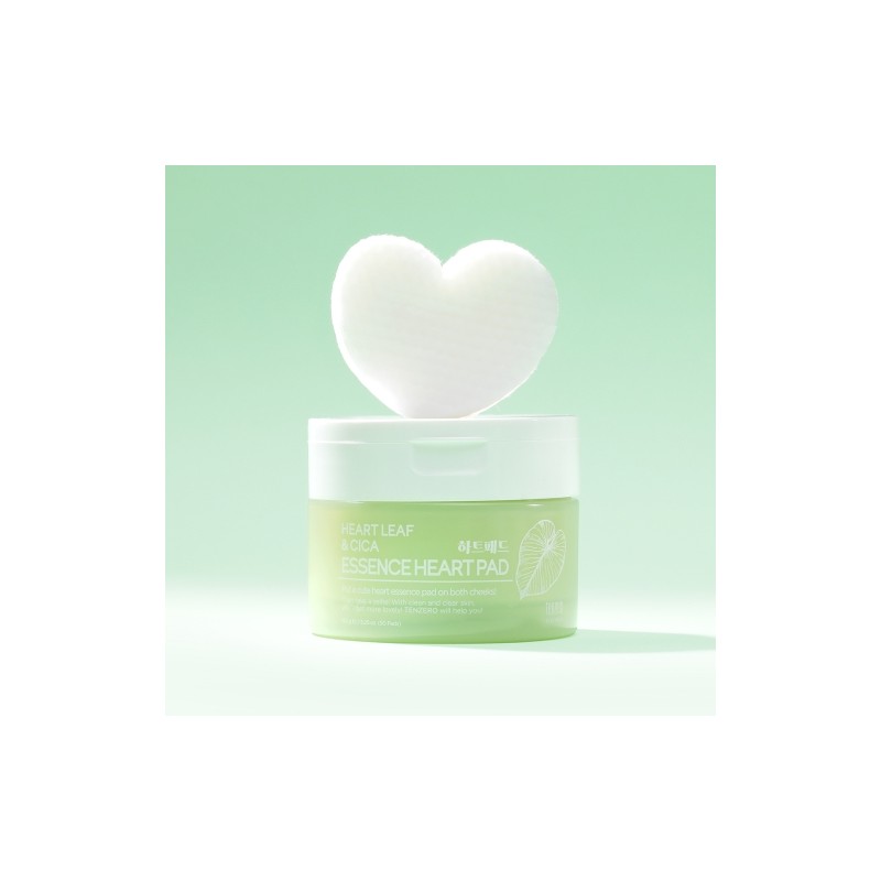 Wooshin Cosmetics Tenzero Heartleaf Cica Essence Heart Pads 150g (50