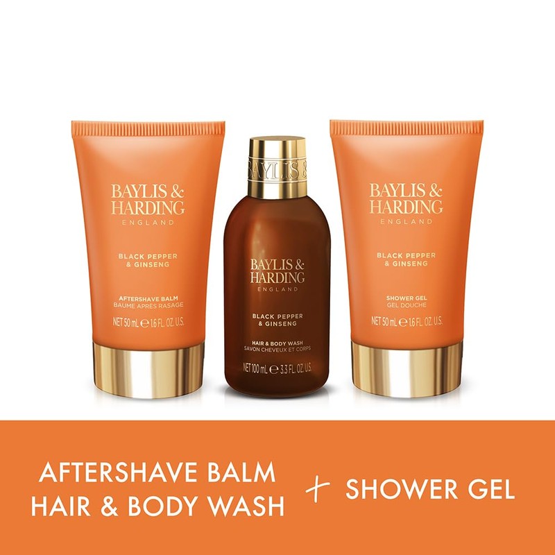 Baylis & Harding Black Pepper & Ginseng Men's Luxury Mini