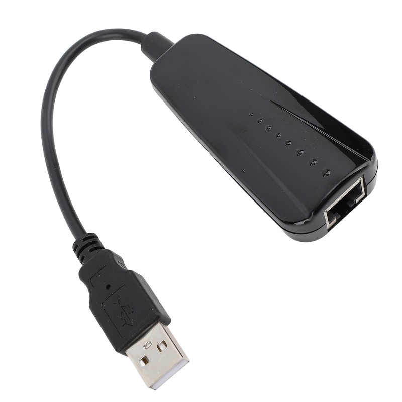 USB 2.0 Fast Ethernet LAN Adapter 10 100Mbps Plug and