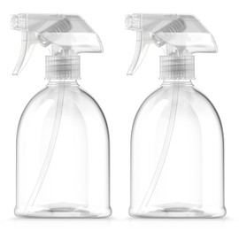 Bar5F Fine Mist Spray Bottle 16-Ounce Essential Oils, Gardening, Mild Cleaning Solutions, Pets, Plants, Cooking, Water Spray Bottle, Salon Hair Misting (2)