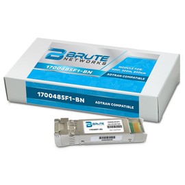 Brute Networks 1700485F1-BN - 10GBASE-SR 300m MMF 850nm SFP+ Transceiver (Compatible with OEM PN# 1700485F1)