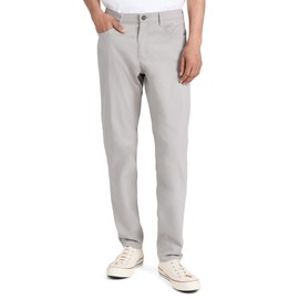 Faherty Men's Movement 5 Pocket Pants 32", Fossil, Grey, 36
