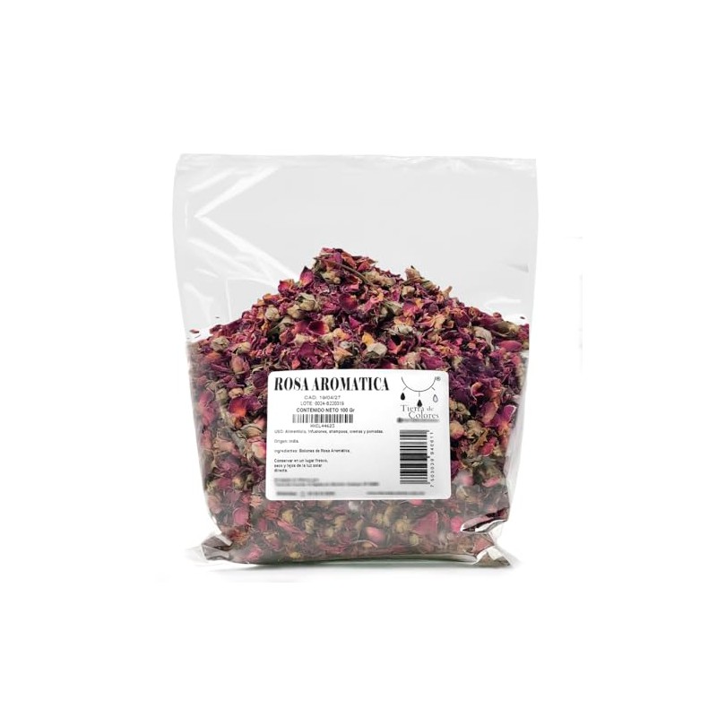 Rosa Aromatica Castilla Botones 100g Té Floral Infusiones